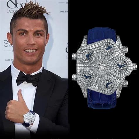 Cristiano Ronaldo owns the world's most expensive Rolex watch